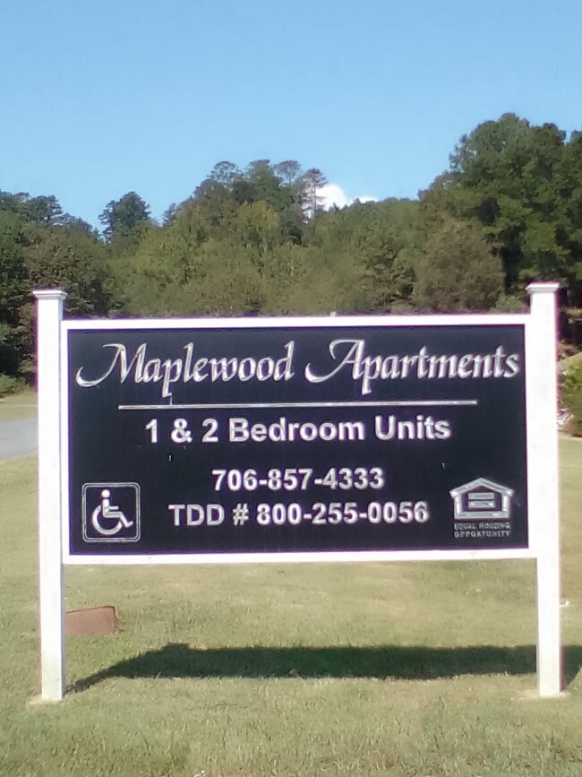 Maplewood Apartments II in Summerville, GA - Foto de edificio - Building Photo