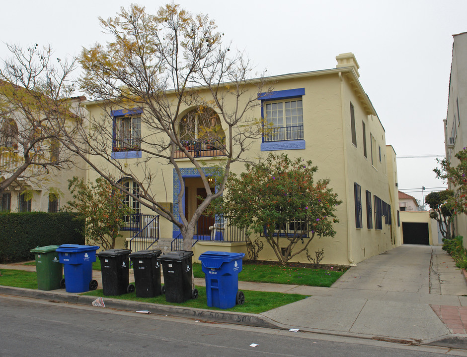 507 N Spaulding Ave in Los Angeles, CA - Foto de edificio