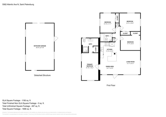 5582 Atlantic Ave N in St. Petersburg, FL - Building Photo - Building Photo