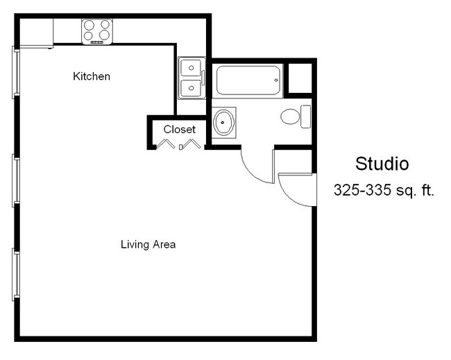 Wahkonsa Manor in Fort Dodge, IA - Foto de edificio - Floor Plan