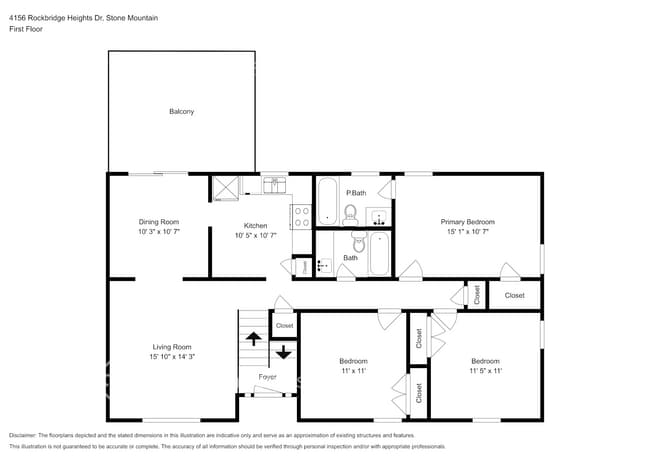 4156 Rockbridge Heights Dr in Stone Mountain, GA - Foto de edificio - Building Photo