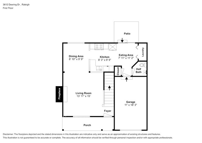 3612 Deering Dr in Raleigh, NC - Building Photo - Building Photo