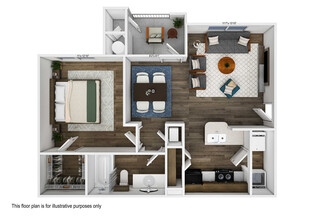 THE OAKMOOR in Houston, TX - Building Photo - Floor Plan