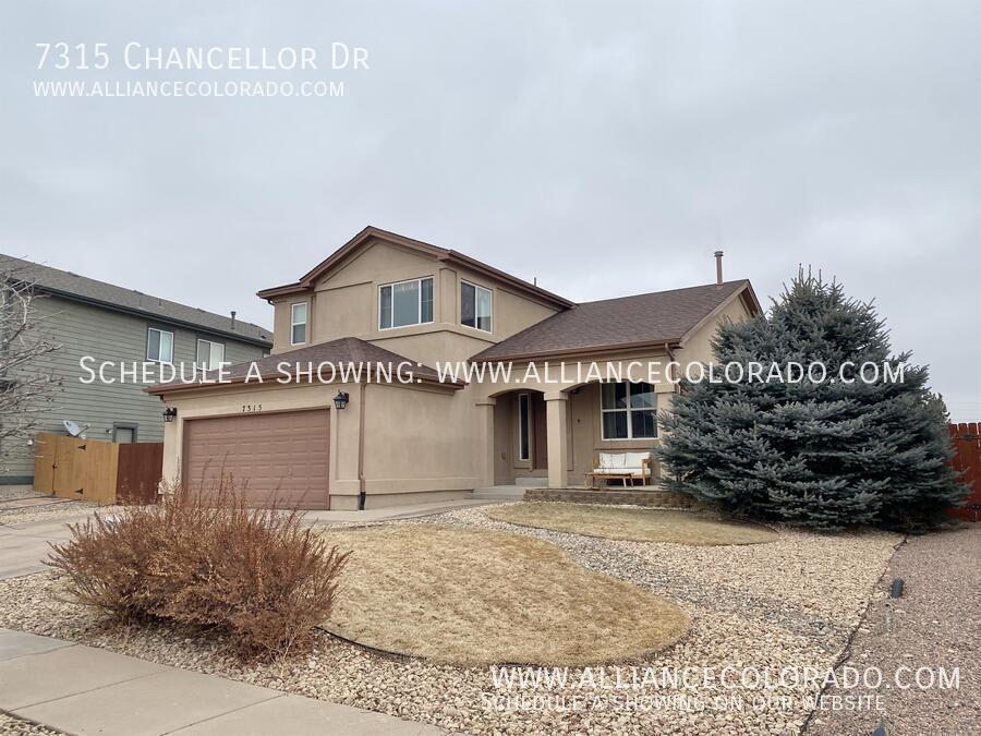 7315 Chancellor Dr in Colorado Springs, CO - Building Photo