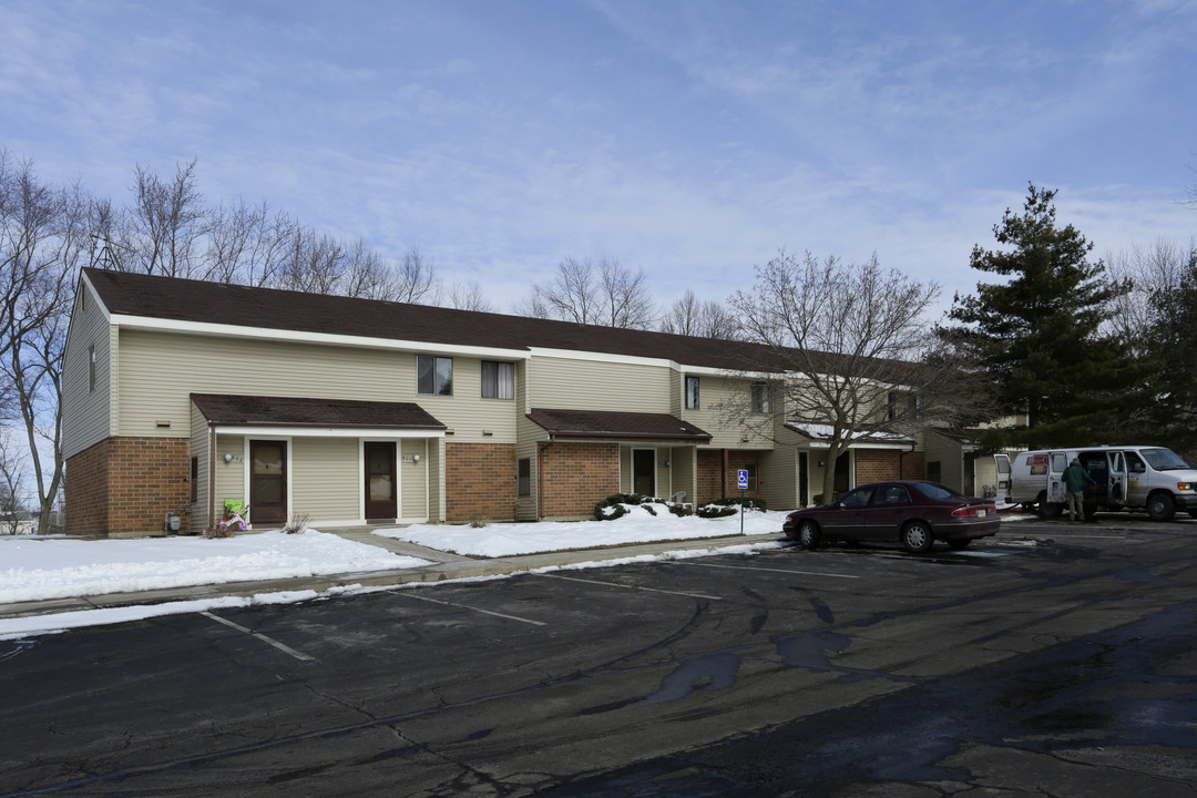 The Meadows Apartments in North Liberty, IN - Building Photo