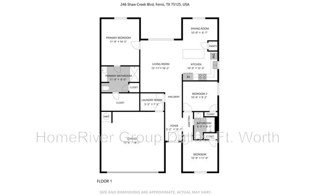 246 Shaw Creek Blvd in Ferris, TX - Building Photo - Building Photo