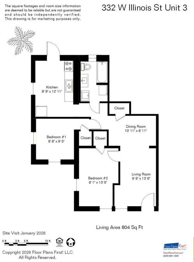 property at 332 W Illinois St