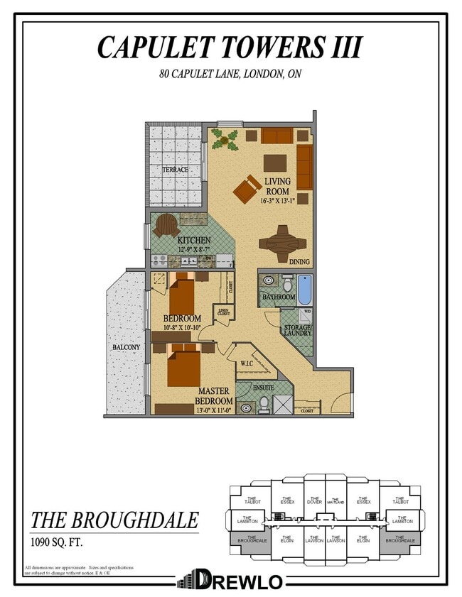 Capulet Towers III in London, ON - Building Photo - Floor Plan