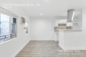 1630 N Harvard Blvd in Los Angeles, CA - Building Photo - Building Photo