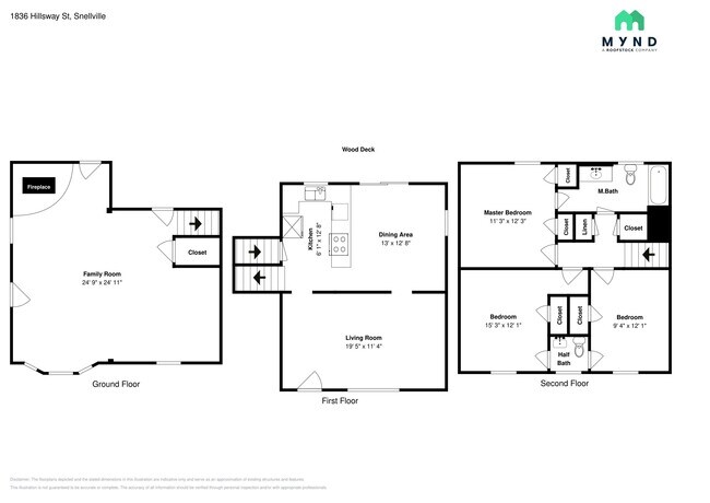 1836 Hillsway SW in Snellville, GA - Foto de edificio - Building Photo