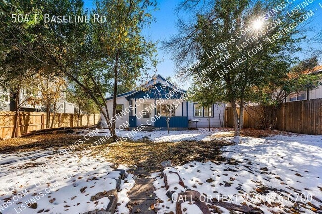 property at 504 E Baseline Rd