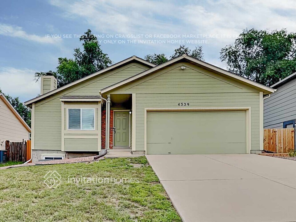 4339 McGrew Cir in Colorado Springs, CO - Building Photo