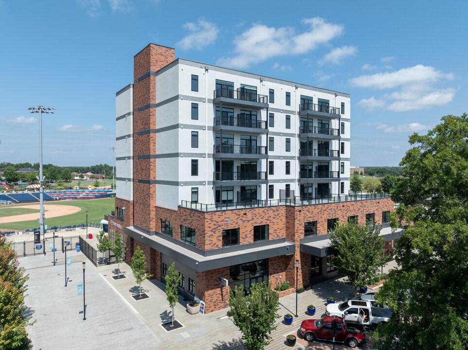 Stadium Lofts in Kannapolis, NC - Building Photo