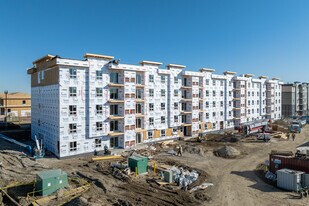 Dawsons Landing in Chestermere, AB - Building Photo