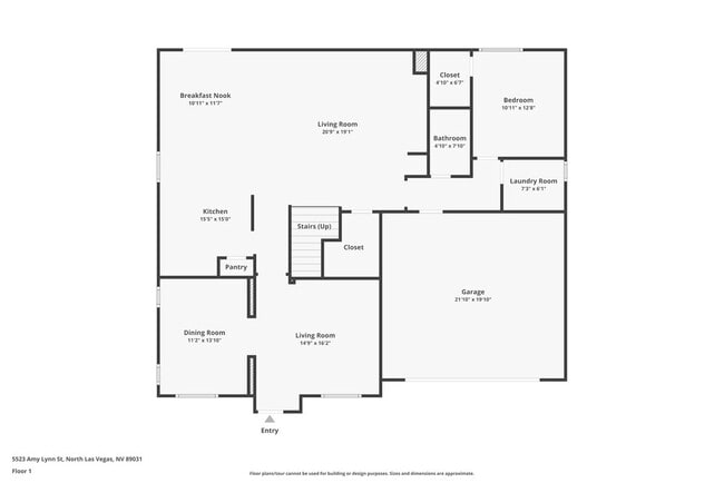 5523 Amy Lynn St in North Las Vegas, NV - Building Photo - Building Photo