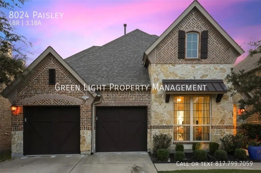 8024 Paisley in The Colony, TX - Foto de edificio