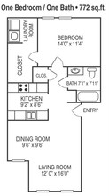 Weaver Fields Apartments in Memphis, TN - Building Photo - Floor Plan