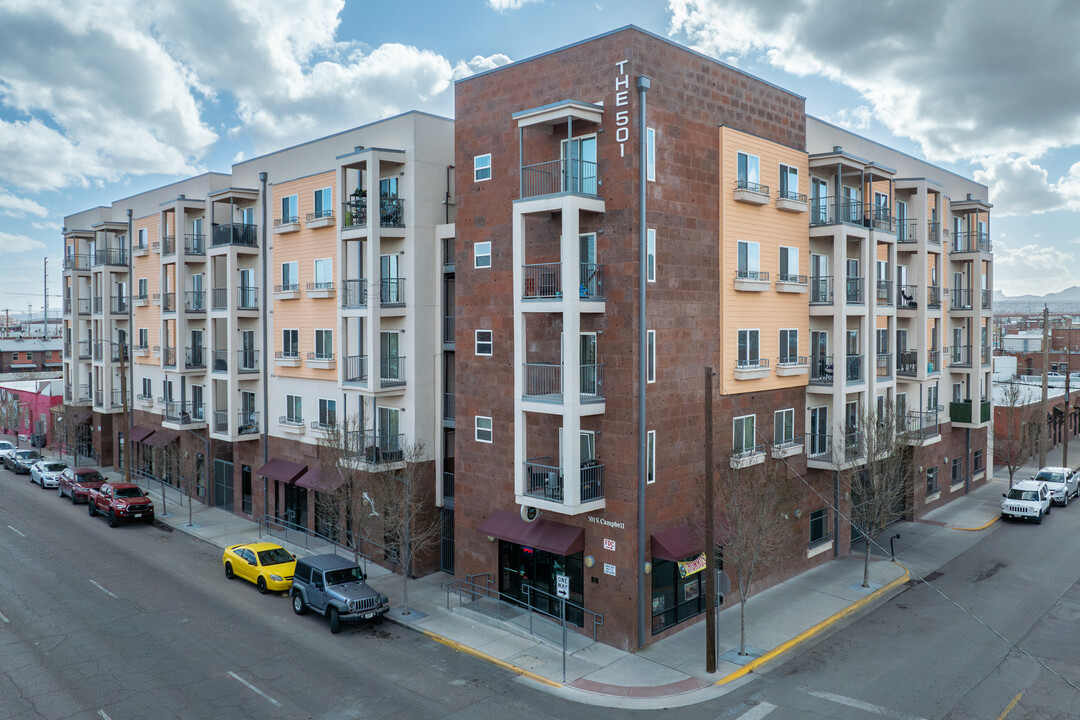 THE 501- Downtown living in El Paso, TX - Building Photo