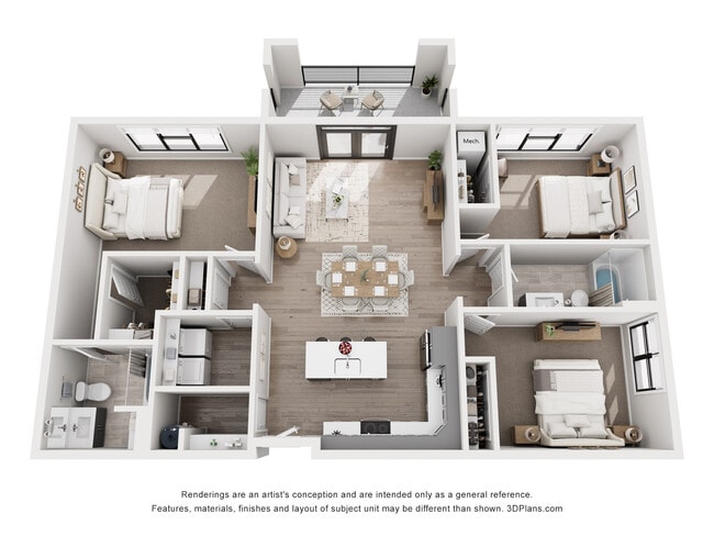 Elevate Town Center in Waynesboro, VA - Foto de edificio - Floor Plan
