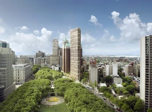 Brooklyn Heights Library Redevelopment in Brooklyn, NY - Foto de edificio