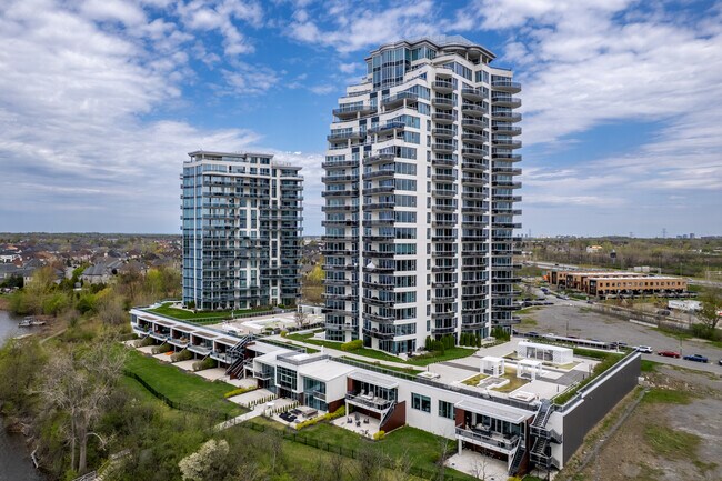 Aquablu Condominiums Penthouses and Waterfron in Laval, QC - Building Photo - Building Photo