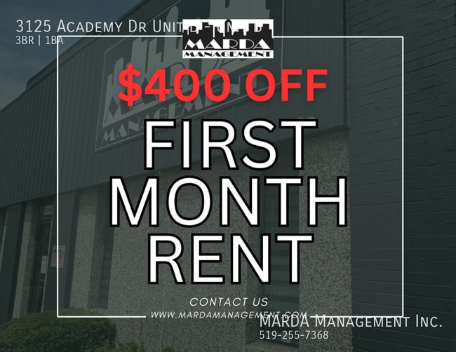 property at 3125 Academy Dr