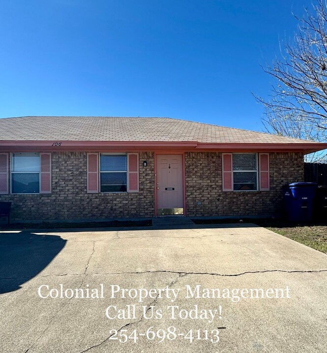 106 Horseshoe Dr in Copperas Cove, TX - Foto de edificio
