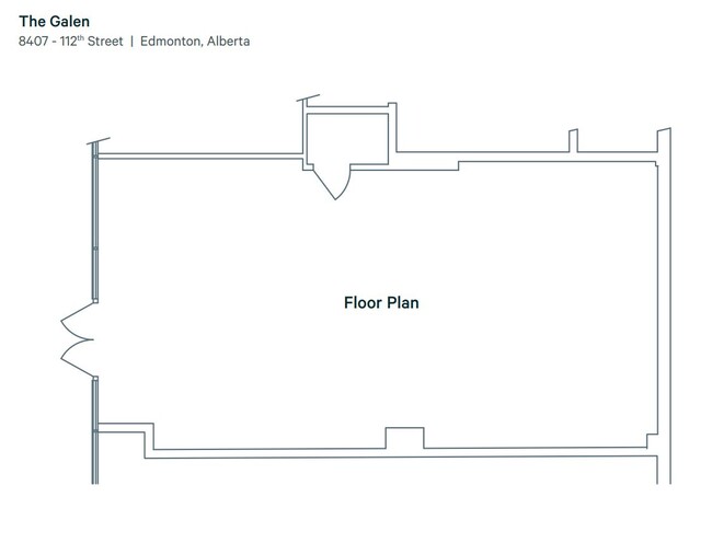 Galen Lofts in Edmonton, AB - Building Photo - Floor Plan