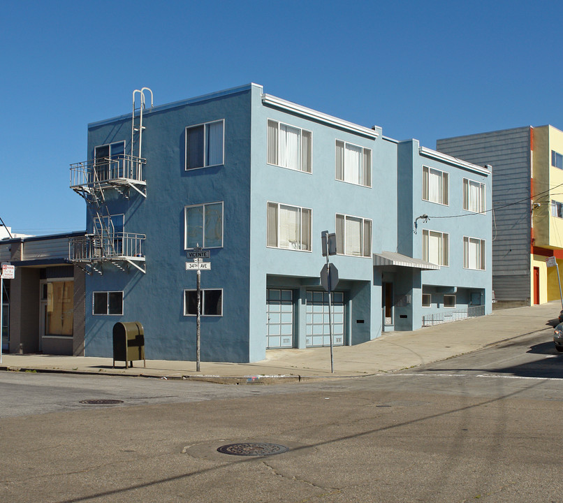 2599 Vicente St in San Francisco, CA - Building Photo