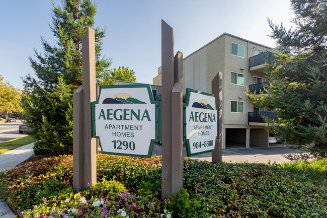 The Aegena Apartments in San Jose, CA - Building Photo - Building Photo