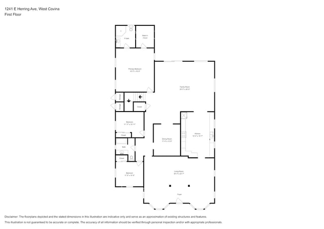 1241 E Herring Ave in West Covina, CA - Foto de edificio - Building Photo