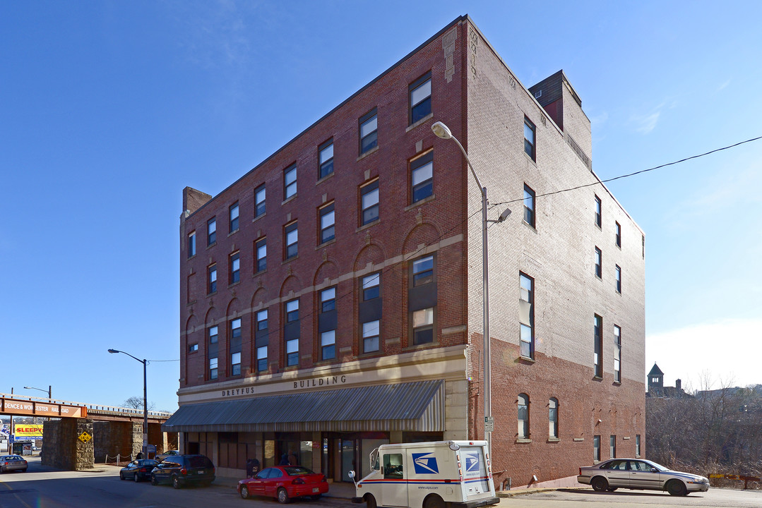 Blackstone Apartments in Woonsocket, RI - Building Photo