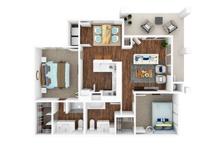 Mariposa at Reed Road 55+ Apartment Homes in Houston, TX - Building Photo - Interior Photo