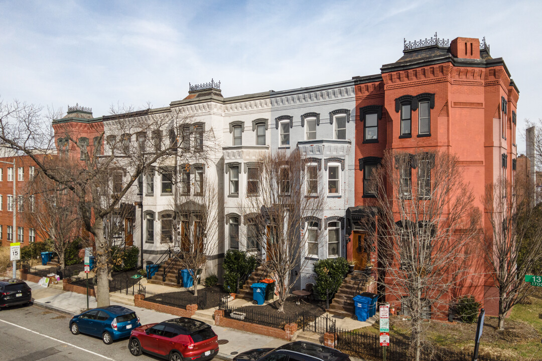 6 Historic Townhomes in Washington, DC - Building Photo