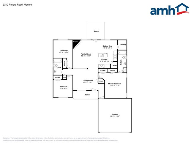 3210 Revere Rd in Monroe, NC - Foto de edificio - Building Photo