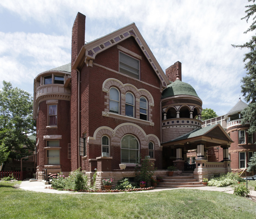 Castle Raphael Mansion in Denver, CO - Building Photo