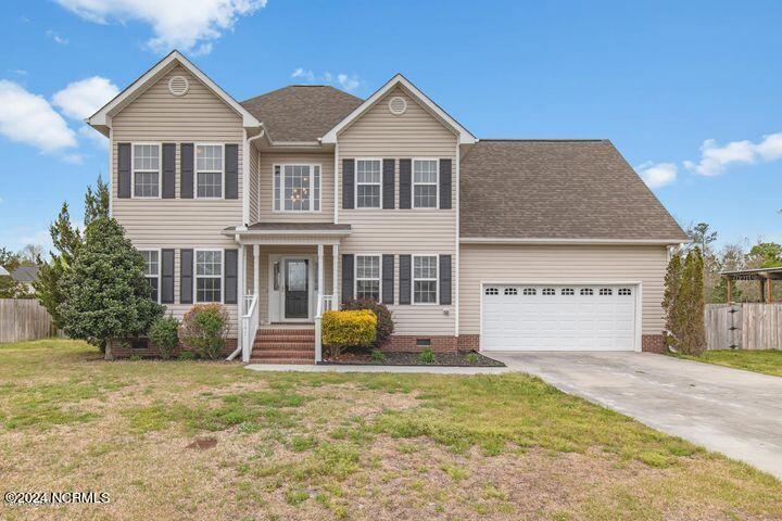 147 Harvest Moon Dr in Richlands, NC - Building Photo