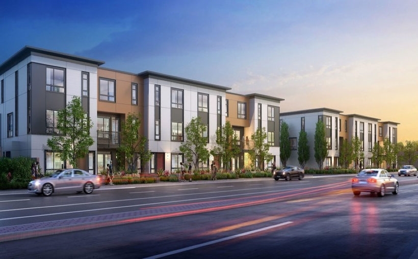 Trio Townhomes in Orange, CA - Building Photo