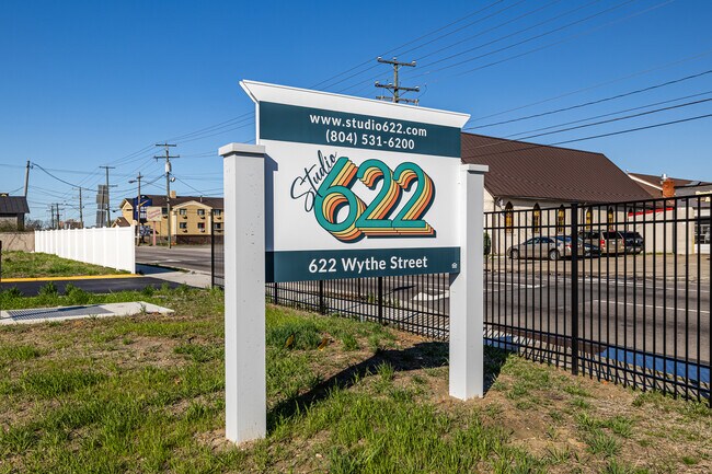 Studio 622 in Petersburg, VA - Foto de edificio - Building Photo