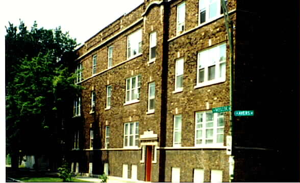 3834-3842 W Roscoe St in Chicago, IL - Foto de edificio
