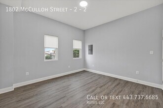 1802 McCulloh St in Baltimore, MD - Building Photo - Building Photo