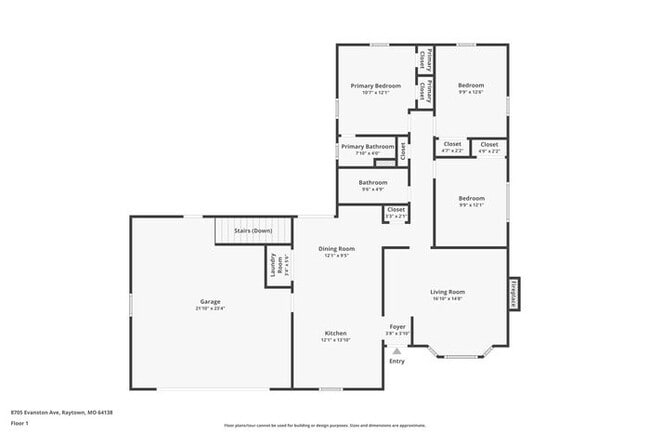 8705 Evanston Ave in Raytown, MO - Foto de edificio - Building Photo