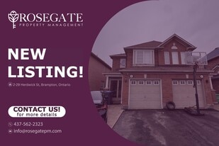 29 Herdwick St in Brampton, ON - Building Photo