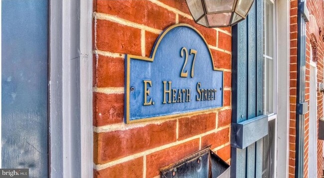 27 E Heath St in Baltimore, MD - Building Photo - Building Photo