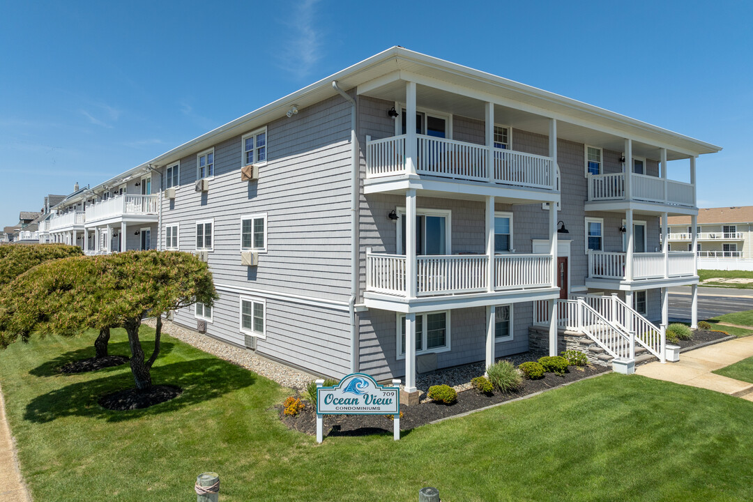 Ocean View Condominium in Avon By The Sea, NJ - Building Photo