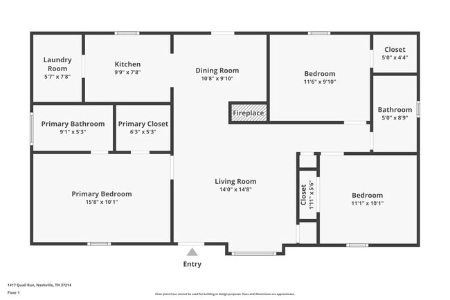 1417 Quail Run in Nashville, TN - Building Photo - Building Photo