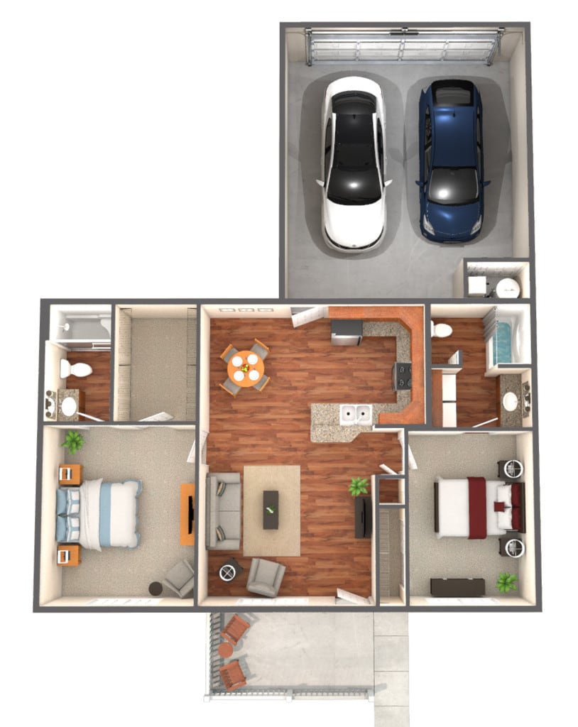 Shawnee Lakes Apartments in Lima, OH