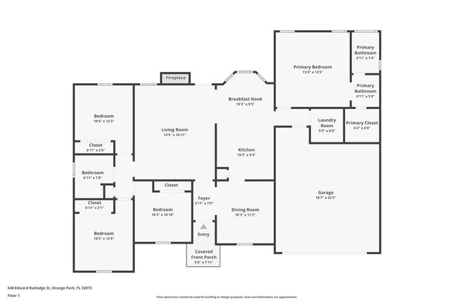 548 Edward Rutledge St in Orange Park, FL - Building Photo - Building Photo