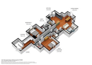 1721 W Lake St, Unit 3 in Minneapolis, MN - Building Photo - Building Photo