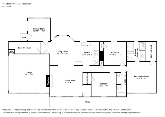 185 Steeplechase Dr in Mcdonough, GA - Foto de edificio - Building Photo